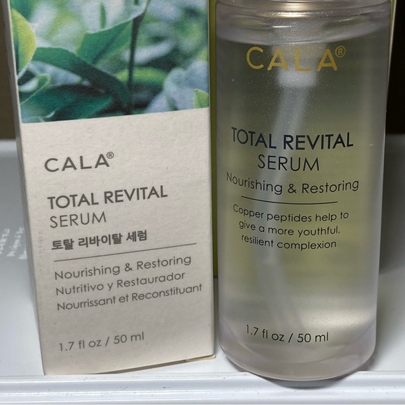 CALA Total Revital Toner 4 Oz, Lotion 3.4 Oz, and Serum 1.7 Oz set of Three - Picture 10 of 12